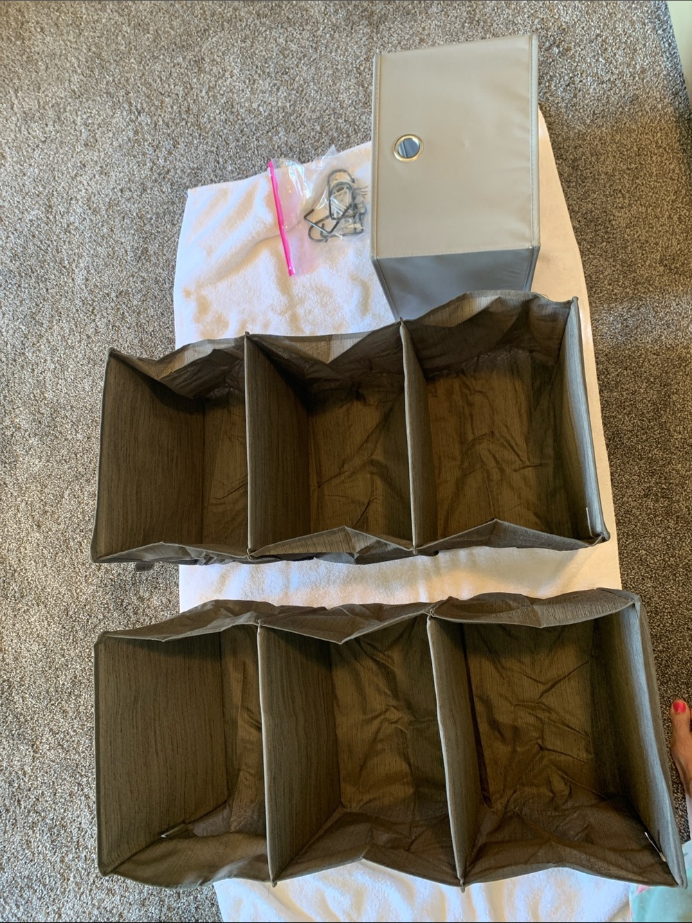 Collapsible Fabric Closet Organizer